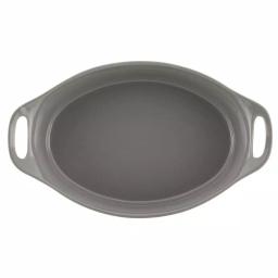 Rachael Ray 2.5 Qt. Gray Ceramic Oval Baker thumbnail 2