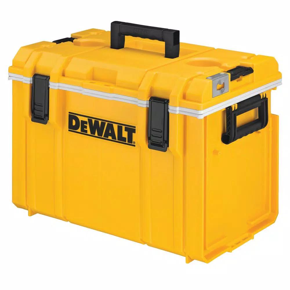 DEWALT 20V MAX Bluetooth Jobsite Speaker with 22 in. ToughSystem Tool Box Cooler Bundle
