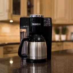 NuWave Bruhub Stainless Steel Single Serve & Carafe Drip Coffee Maker thumbnail 2