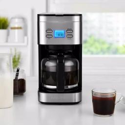 KALORIK 12-Cup Programmable Digital Coffee Maker, Stainless Steel Drip Coffee Machine thumbnail 8