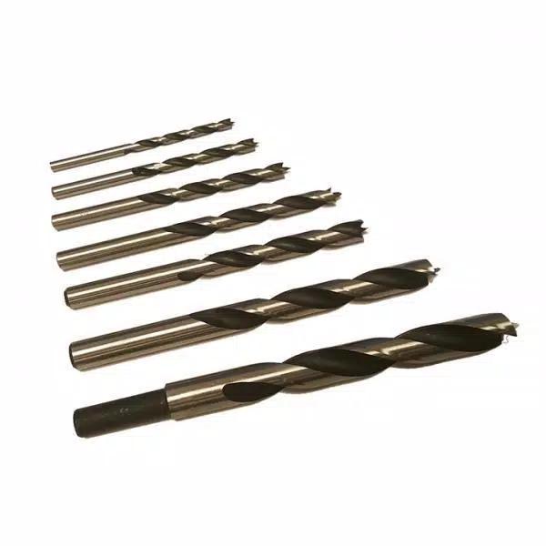 Milescraft 7-Piece Metric Brad Point Bit Set