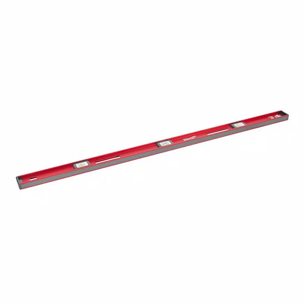 Milwaukee 48 in. Magnetic I-Beam Level, Aluminum Frame with Pitch Vial