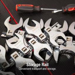 Sunex Tools 1/2 in. Drive Jumbo SAE Crowfoot Wrench Set, 14-Piece thumbnail 5