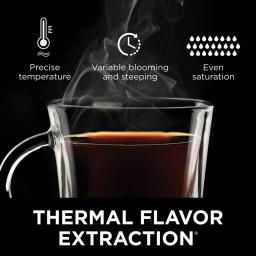 Ninja Hot and Cold Brew Programmable Drip Coffee and Tea Maker, 6.25-Cup, Black thumbnail 5