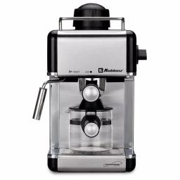 Koblenz Kitchen Magic Collection 4-Cup Espresso and Cappuccino Maker, Black/Silver thumbnail 3