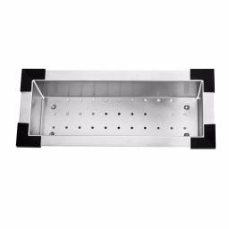 VIGO 19-inch Stainless Steel Kitchen Sink Colander, 18-Gauge 304 Series Welded Mesh thumbnail 1