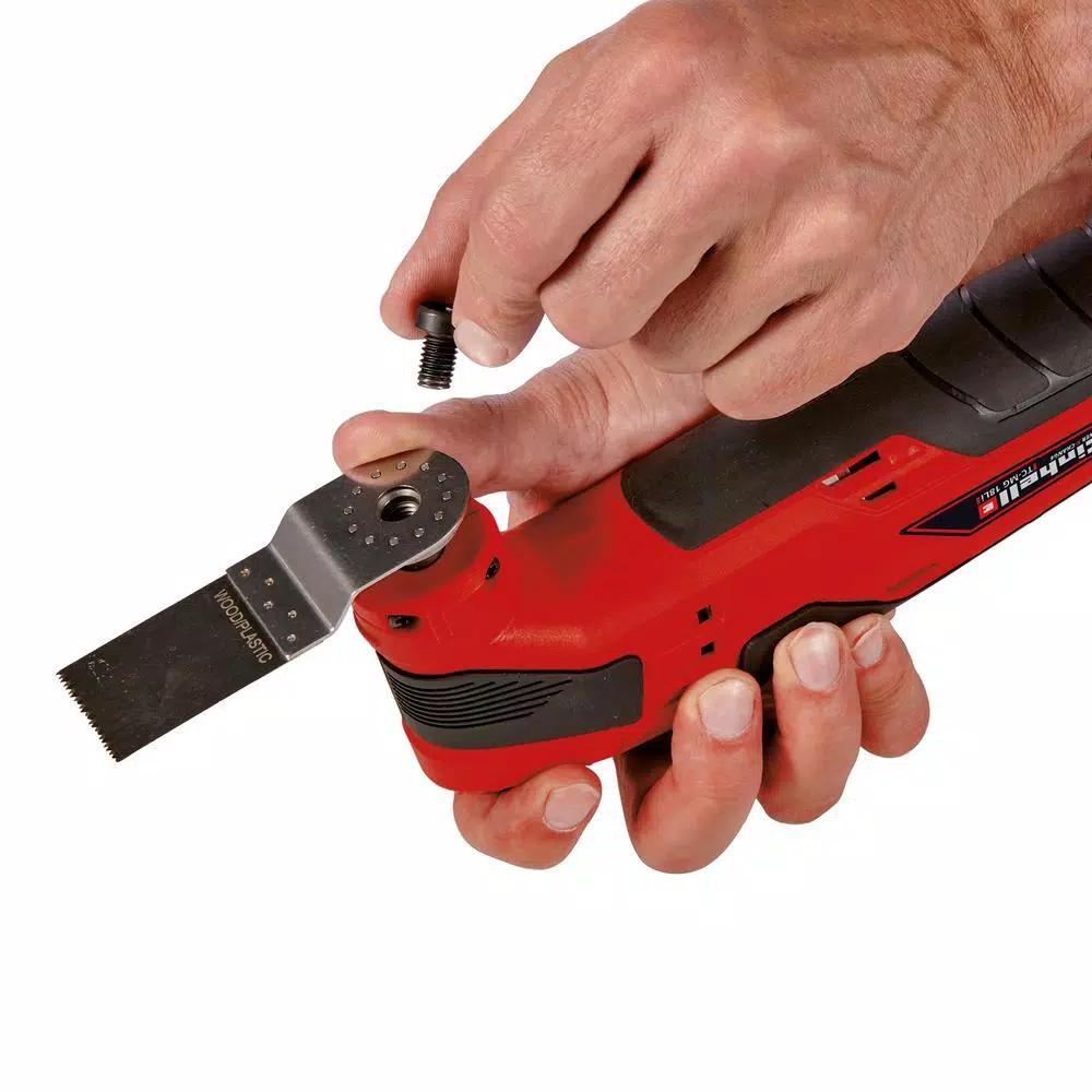 Einhell PXC 18V Cordless 20,000 OPM 10 in. Oscillating Multi-Tool Sander with 13 Accessories (Tool-Only)