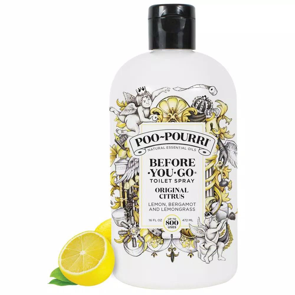 POO POURRI Poo-Pourri Original Citrus Toilet Air Freshener Spray, 16 oz. Refill