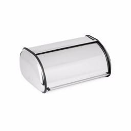 Jiallo Stainless Steel Large Bread Box, Modern Roll-Top Food Storage Container thumbnail 1