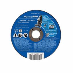 Avanti Pro 4 in. x 5/8 in. Type 1 Metal Cut-Off Discs, 1/16 in. Thickness (25-Pack) thumbnail 1