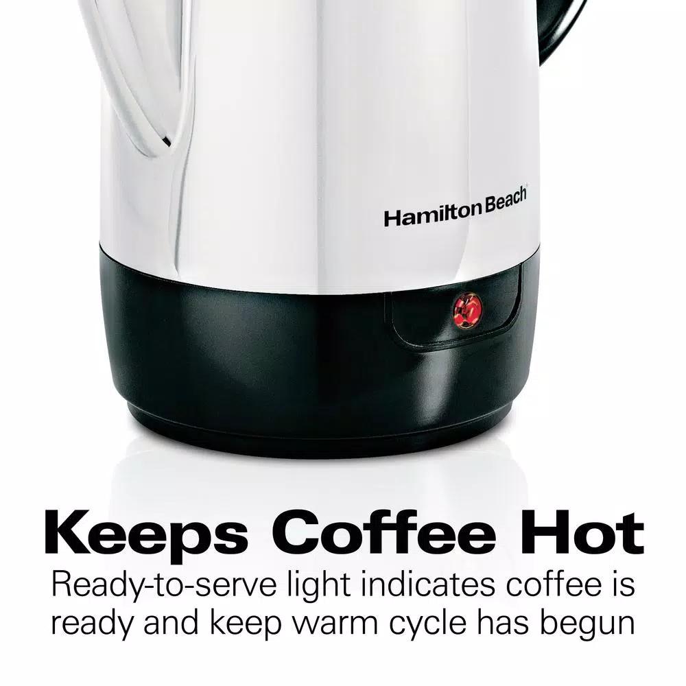 Hamilton Beach 12-Cup Stainless Steel Electric Coffee Percolator