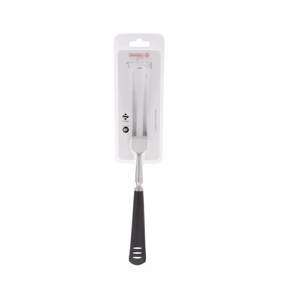 Mundial Titan Series 8 in. High Carbon Steel Carving Fork