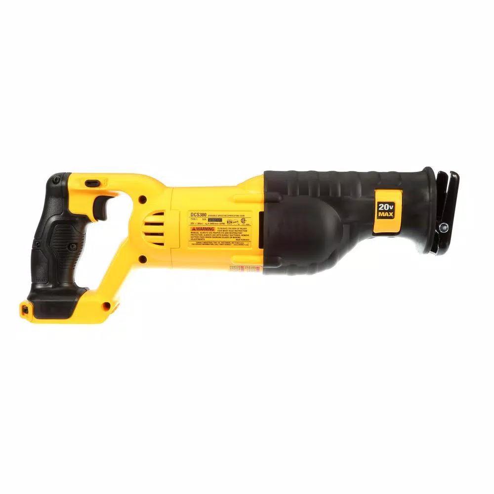 DEWALT 20V MAX XR Brushless 3-Speed Oscillating Multi-Tool & Reciprocating Saw Kit with 2.0Ah Battery