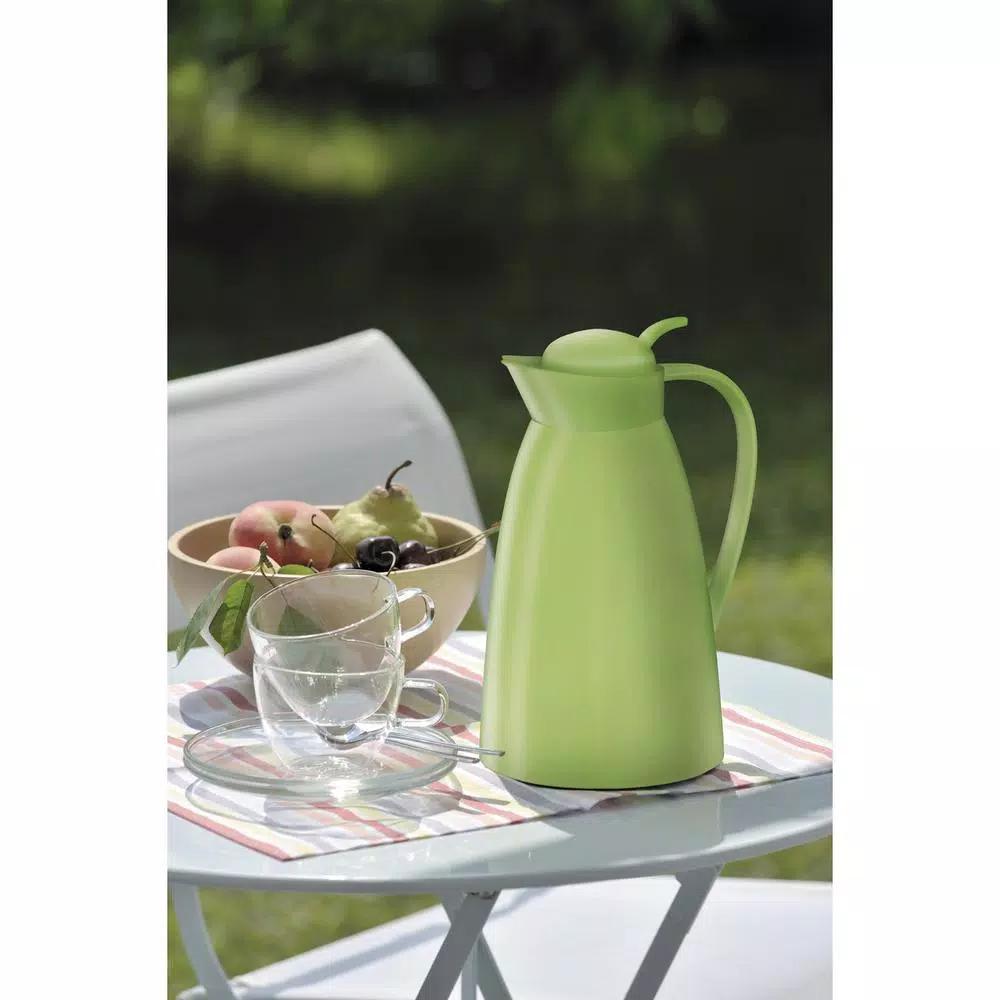 alfi 1.05 Qt. Frosted Plastic Vacuum-Insulated Carafe, Orange