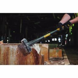 DEWALT 12 lb. Exo-Core Sledge Hammer with 33.3 in. Fiberglass Handle thumbnail 10