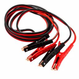 Stark 16 ft. 6-Gauge Heavy-Duty Battery Booster Jumper Cables, 600 Amp thumbnail 2