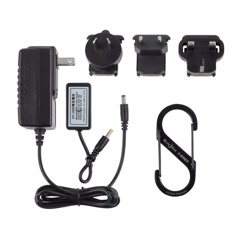 Nite Ize INOVA T10R Rechargeable Tactical LED Flashlight with 14,000mAh Power Bank