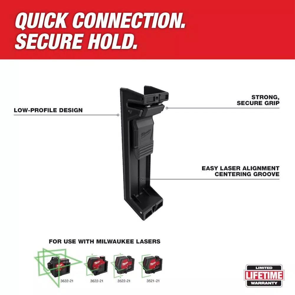MILWAUKEE Laser Track Clip for USB and M12 Laser Levels