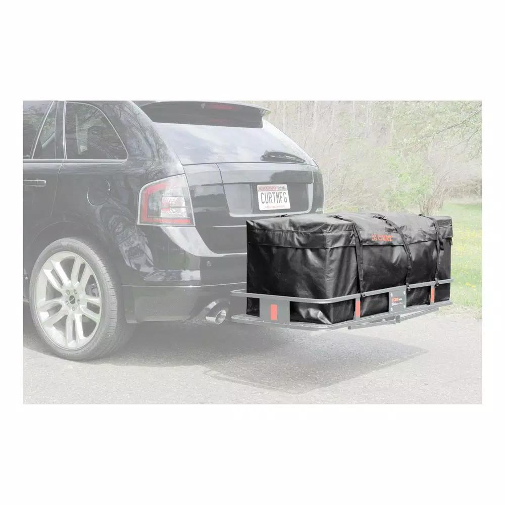 CURT 56 in. x 18 in. x 21 in. Water Resistant Hitch Cargo Bag, 12.25 cu. ft.