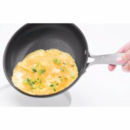 OXO Good Grips 12 in. Hard-Anodized Aluminum Ceramic Nonstick Frying Pan, Black thumbnail 2