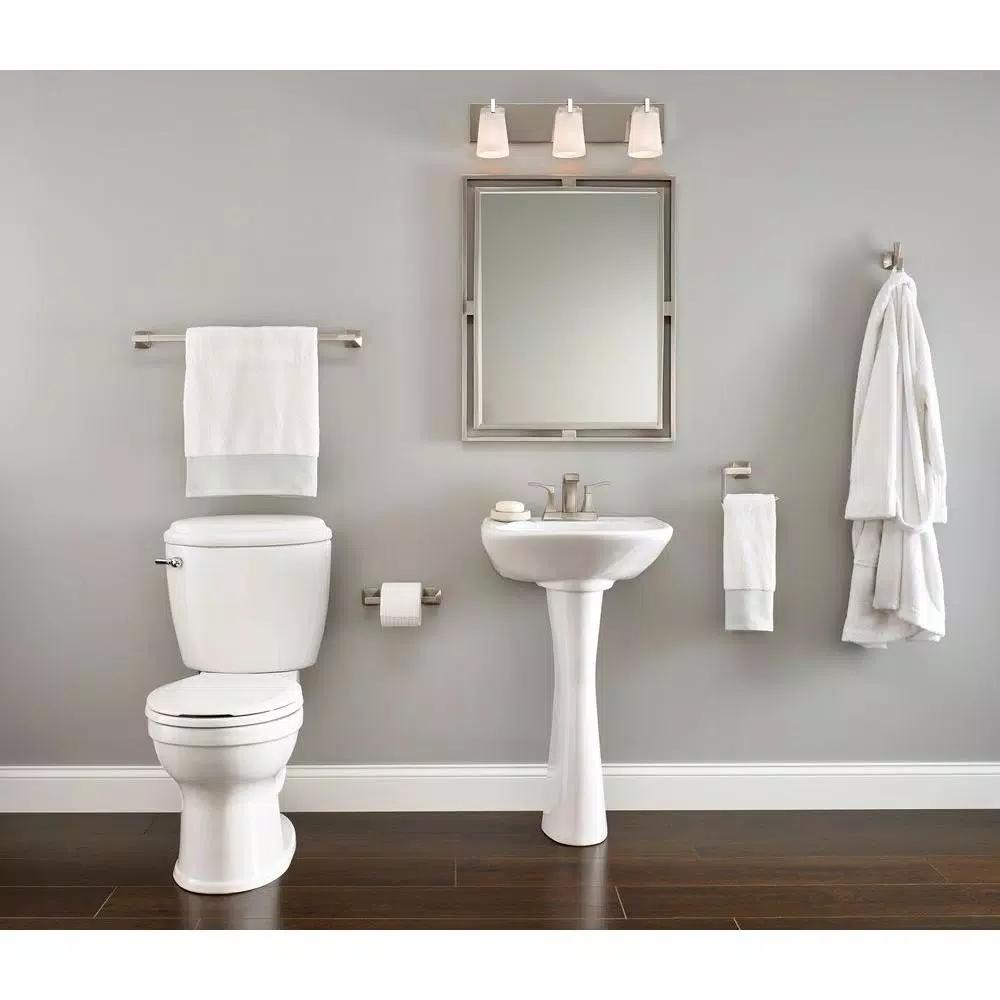 Pfister Venturi 18 in. Single Towel Bar in Spot Defense Brushed Nickel