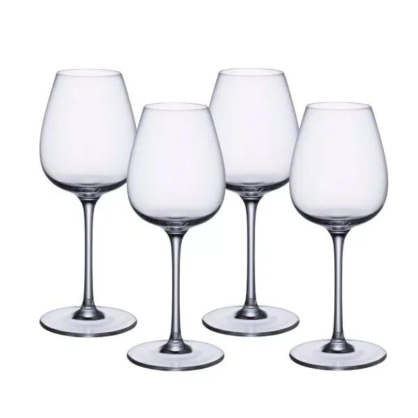 Villeroy & Boch Purismo Lead-Free Crystal Red Wine Glasses, 19.25 oz (Set of 4)