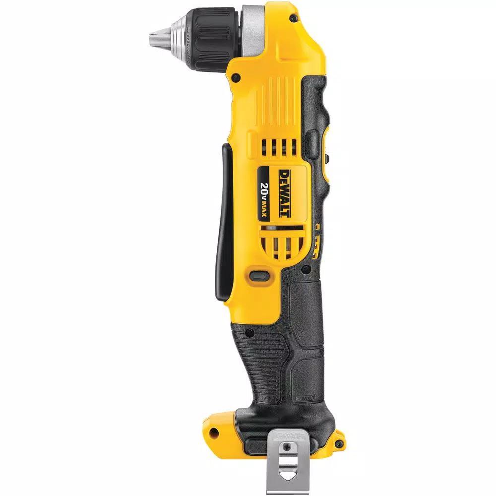 DEWALT 20V MAX Cordless 3/8 in. Right Angle Drill/Driver with 4.0Ah Battery