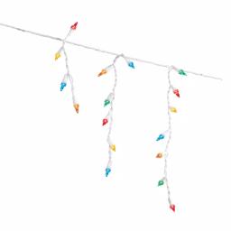 Home Accents Holiday 300-Light Multi-Color Smooth LED Mini Icicle Lights, 4-Pack Set thumbnail 2
