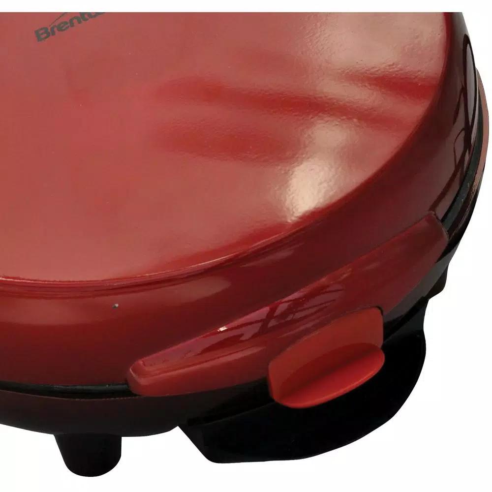 Brentwood Appliances TS-120 8-Inch Nonstick Quesadilla Maker, 900W, Red