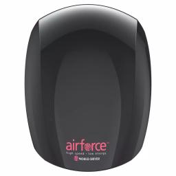 World Dryer Corporation Airforce J-162A3 High-Speed Electric Hand Dryer - Black Die-Cast Aluminum thumbnail 1