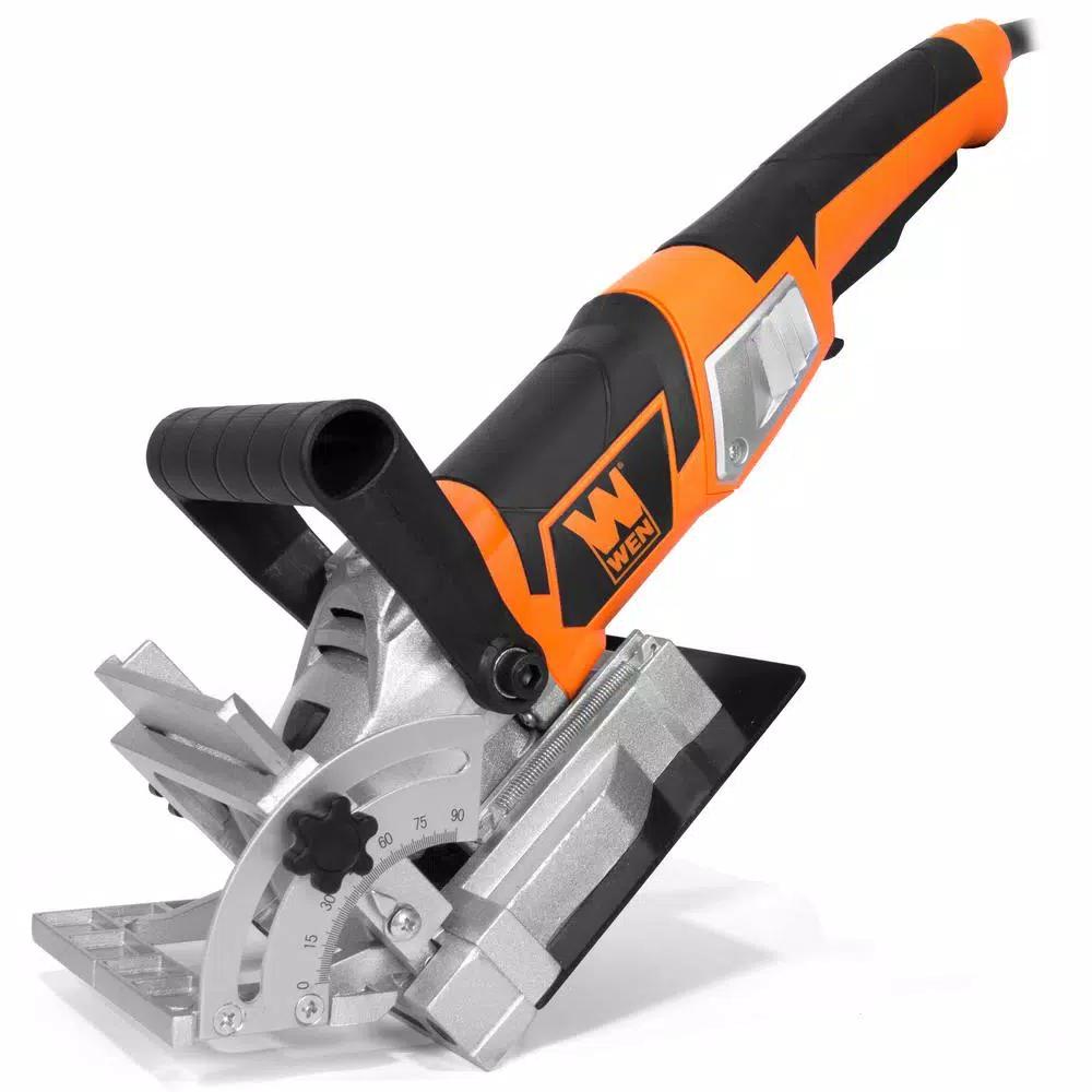 WEN 8.5 Amp Biscuit Joiner with Carbide-Tipped Blade and Carrying Case