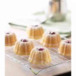 Nordic Ware Pro Cast Nonstick Fluted Bundt Brownie and Cupcake Pan, Aluminum thumbnail 3
