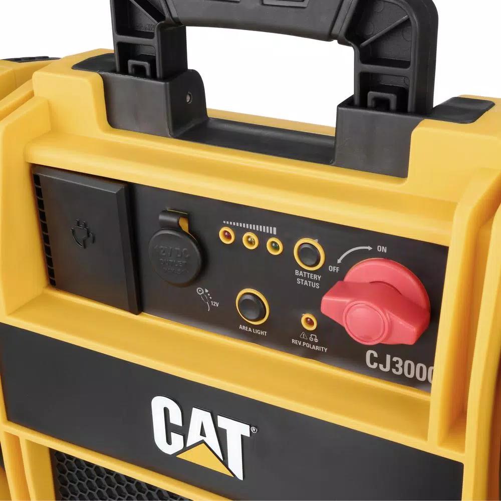 CATERPILLAR CJ3000 Professional Portable Jump Starter, 2000 Peak Amp, 1000 Instant Amp