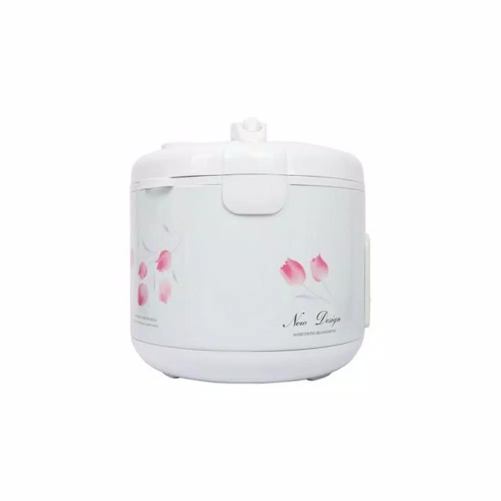 Tayama Cool Touch TRC-10 10-Cup Rice Cooker with Steamer and Non-Stick Inner Pot, White
