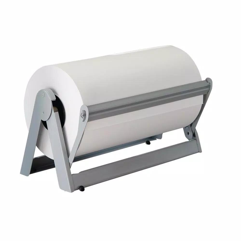 LEM 15 in. Poly-Coated Freezer Paper and Steel Paper Cutter Set, 450 ft. Roll