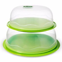 Ozeri INSTAVAC Ready-Serve Domed Food Storage Container Set, 4-Piece BPA-Free Vacuum Seal Nesting Set thumbnail 3