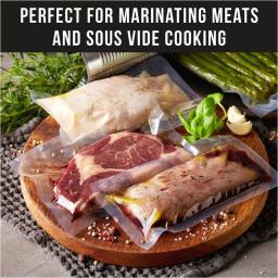 Caso VC 200 Food Vacuum Sealer with Integrated Cutter, Roll Box, and Bonus Bag & Roll Set thumbnail 8