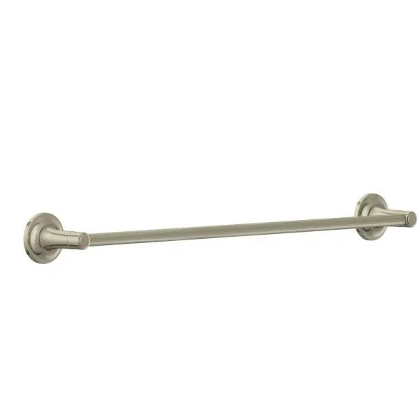 Glacier Bay Cooperton 24 in. Single Towel Bar, Brushed Nickel Zinc Alloy
