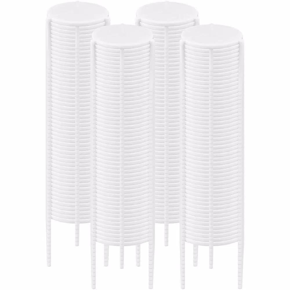 Southern Homewares Pizza Lid Savers, White Plastic Tripods (Set of 200)