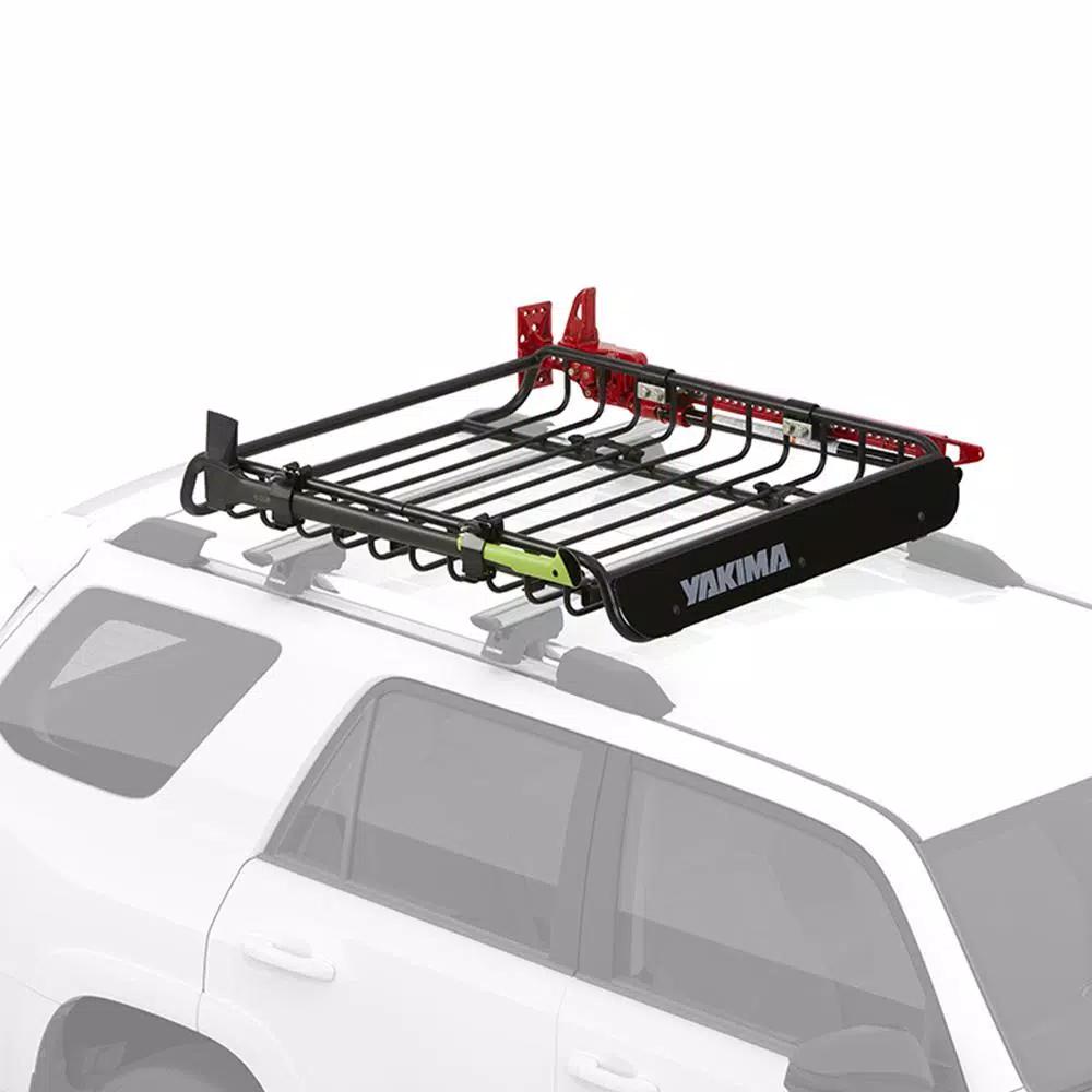Yakima LoadWarrior Weather Resistant Steel Roof Cargo Basket, 140 lbs. Capacity