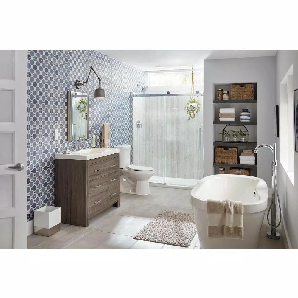 MOEN Genta 4-Piece Chrome Bath Hardware Set - Towel Bar, Hand Towel Bar, Robe Hook & Toilet Paper Holder