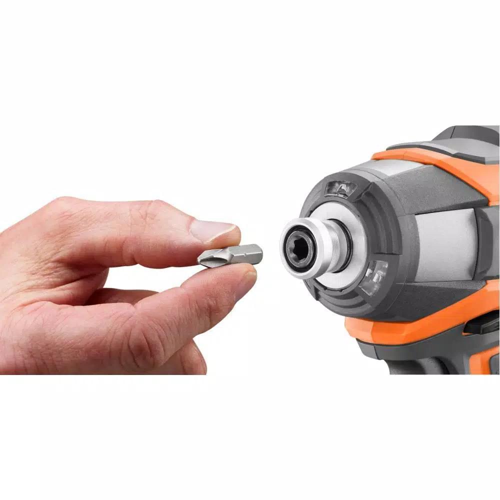 RIDGID 18V Brushless 1/4 in. 3-Speed Impact Driver Kit with 1.5 Ah Lithium-Ion Battery