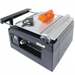 MicroLux Mini Tilt Arbor Table Saw - Variable Speed Benchtop Hobby Saw for Wood, Plastic, and Metal thumbnail 1