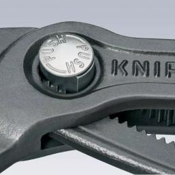 KNIPEX Cobra Series 10 in. Box Slip Joint Pliers with Pinch Guard and Push Button Adjustment thumbnail 6
