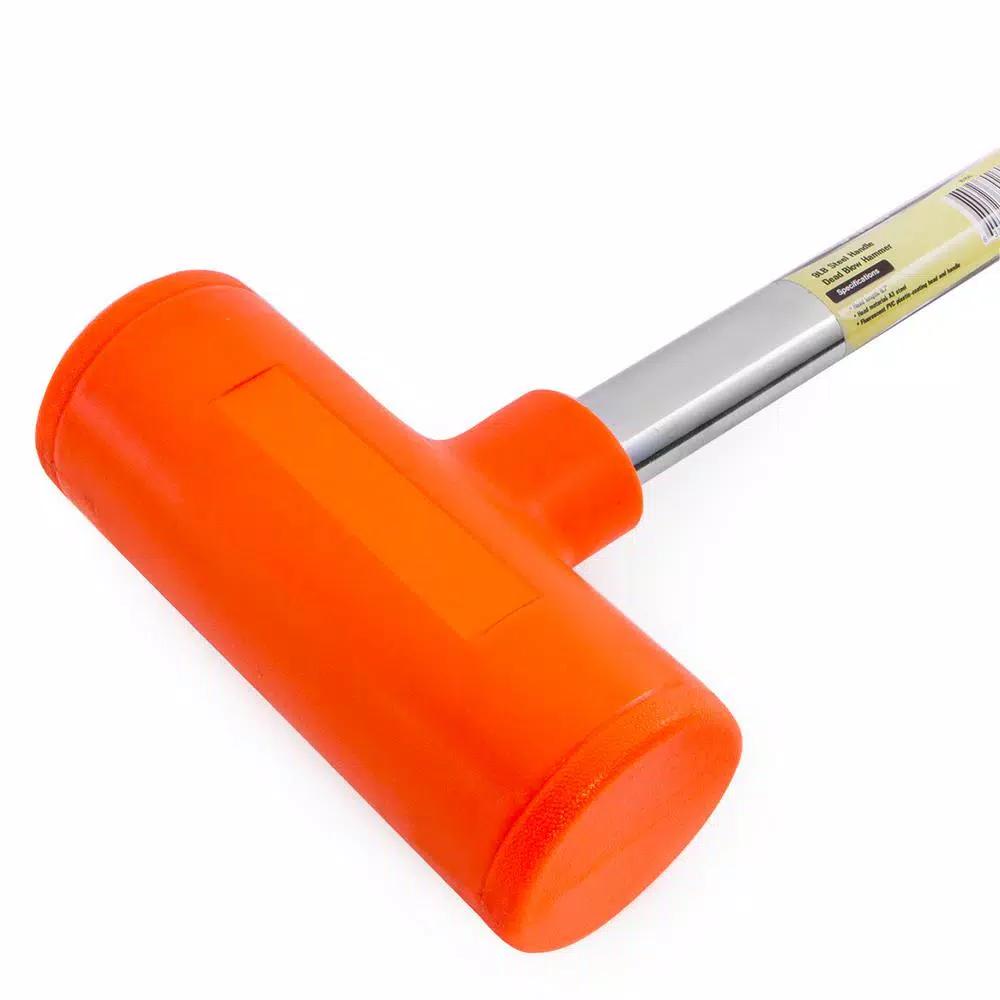 Stark 9 lb. Dead Blow Hammer with Steel Handle and Polyurethane Head