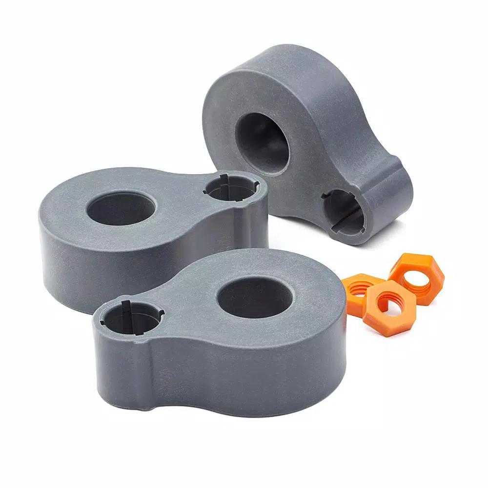 BORA Centipede 3-Piece P-Tops Replacement Polymer Surface Pad Set