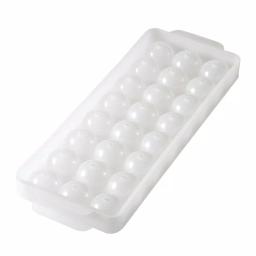 Hutzler 1 in. Natural Ice Ball Mold Ice Tray (3-Pack) - 72 Ice Spheres Total thumbnail 2