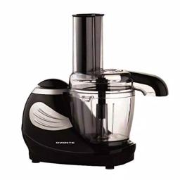Ovente PF1007 Mini Food Processor, 1.5-Cup Single Speed Compact Chopper with 3 Attachments, Black thumbnail 1