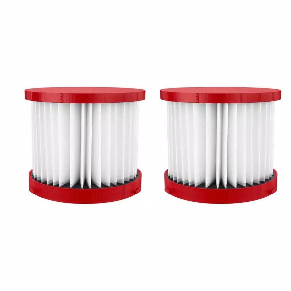 Milwaukee M18 Wet/Dry HEPA Filter 2-Pack for 0880-20 Vacuum