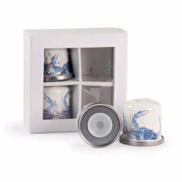 Golden Rabbit Blue Crab Enamelware Salt and Pepper Shakers, Set of 2 thumbnail 2
